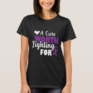 Pancreatic Cancer Awareness A Cure Worth Fighting  T-Shirt