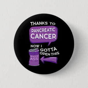 Pancreatic Cancer Awareness Adenocarcinoma Stomach 2 Inch Round Button
