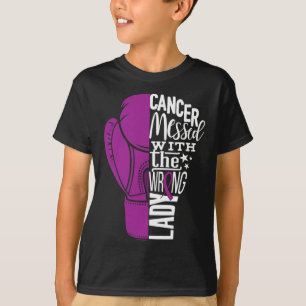 Pancreatic Cancer Awareness Boxing Glove Tee