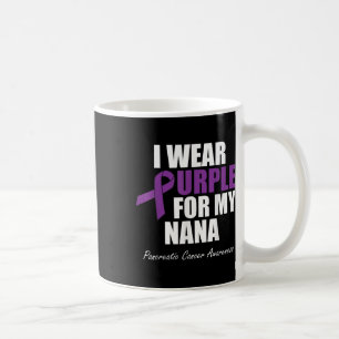 Pancreatic Cancer Awareness I Wear Purple For My Coffee Mug