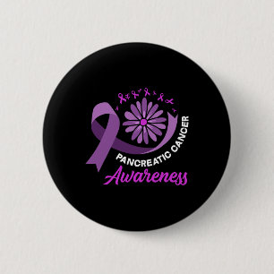 Pancreatic Cancer Awareness Ribbon Pancreatic Canc 2 Inch Round Button