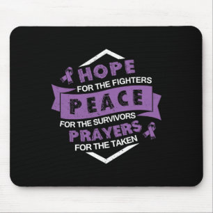 Pancreatic Cancer Awareness Ribbon s Mouse Pad