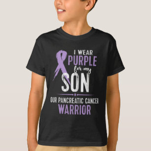 Pancreatic Cancer Awareness Support Son Walk Run T-Shirt