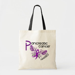 Pancreatic Cancer BUTTERFLY 3.1 Tote Bag