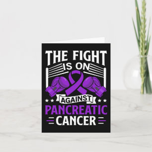 Pancreatic Cancer  Chemotherapy Stomach Boxing Gif Card