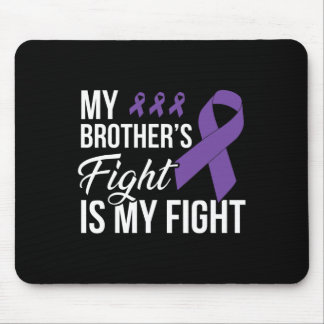 Pancreatic Cancer Fight Cancer Ribbon 15  Mouse Pad