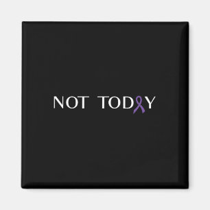 Pancreatic Cancer Fight Cancer Ribbon 16  Magnet