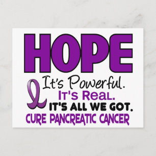 Pancreatic Cancer HOPE 1 Postcard