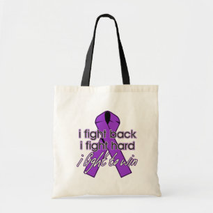 Pancreatic Cancer I Fight Back Tote Bag