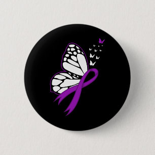 pancreatic cancer Outfit Gift for pancreatic cance 2 Inch Round Button
