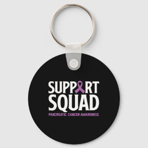 Pancreatic Cancer Support Squad Pancreatic Cancer Keychain
