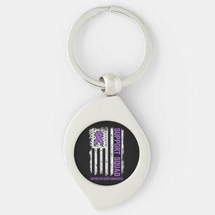 Pancreatic Cancer Support Squad Pancreatic Cancer  Keychain