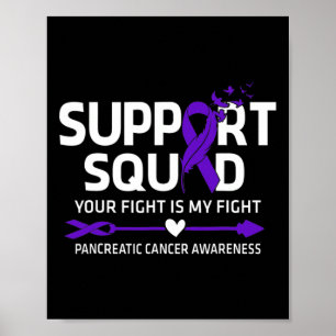 Pancreatic Cancer Support Squad Pancreatic Cancer Poster