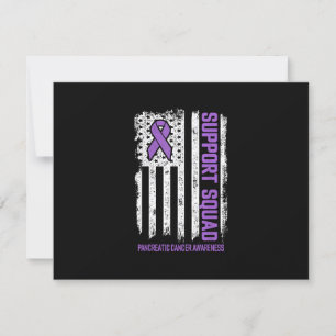 Pancreatic Cancer Support Squad Pancreatic Cancer  RSVP Card