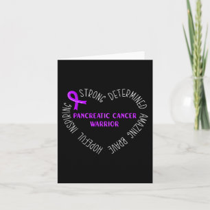 Pancreatic Cancer Warrior Card