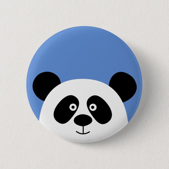 Panda 2 Inch Round Button (Front)