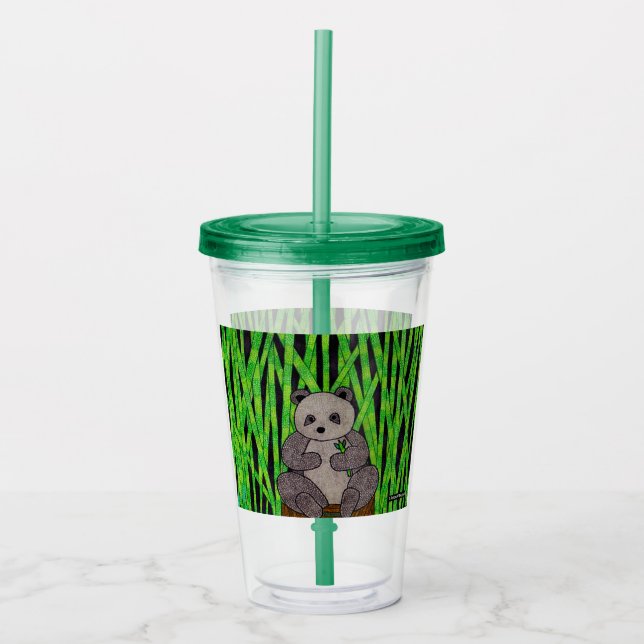 Panda - Acrylic Cup (Front)