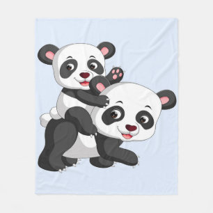 Panda And Baby Blanket Gift For Kids