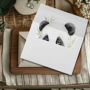 Panda and Bamboo Envelope
