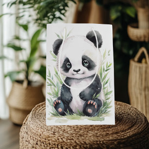 Panda and Bamboo Medium Gift Bag