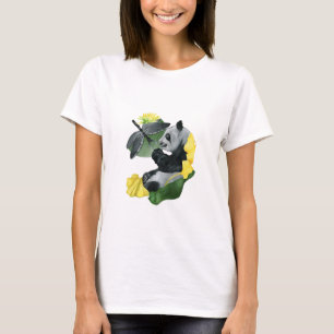 Panda and fly T-Shirt