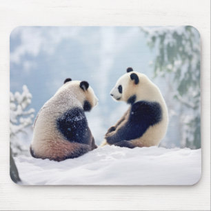 Panda Animal Wild Beauty Freedom Wilderness Nautre Mouse Pad