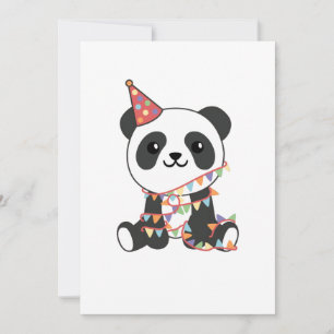 Panda Anniversaire Pour Enfants Une Carte De Vacan