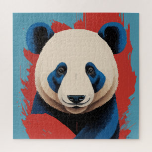 Panda artwork jigsaw puzzle
