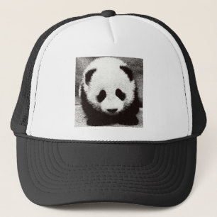 Panda Artwork Trucker Hat
