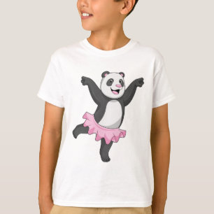 Panda as Ballerina at Ballet T-Shirt