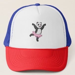 Panda as Ballerina at Ballet Trucker Hat