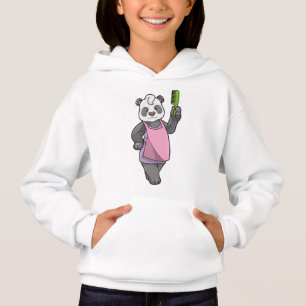 Panda as Hairdresser with Comb