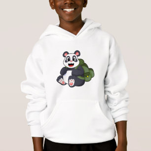 Panda as Hiker with Backpack