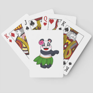 Panda at Ballet Dance Playing Cards