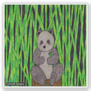 Panda - Autocollant