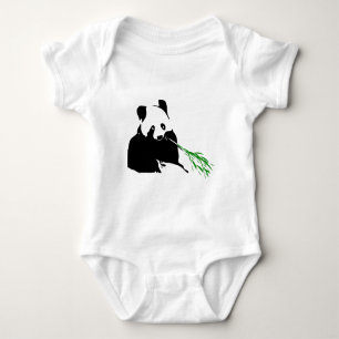Panda. Baby Bodysuit