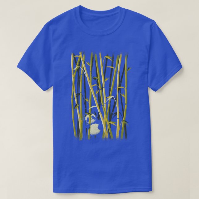 Panda Bamboo Forest by Tobe Fonseca T-Shirt (Design Front)