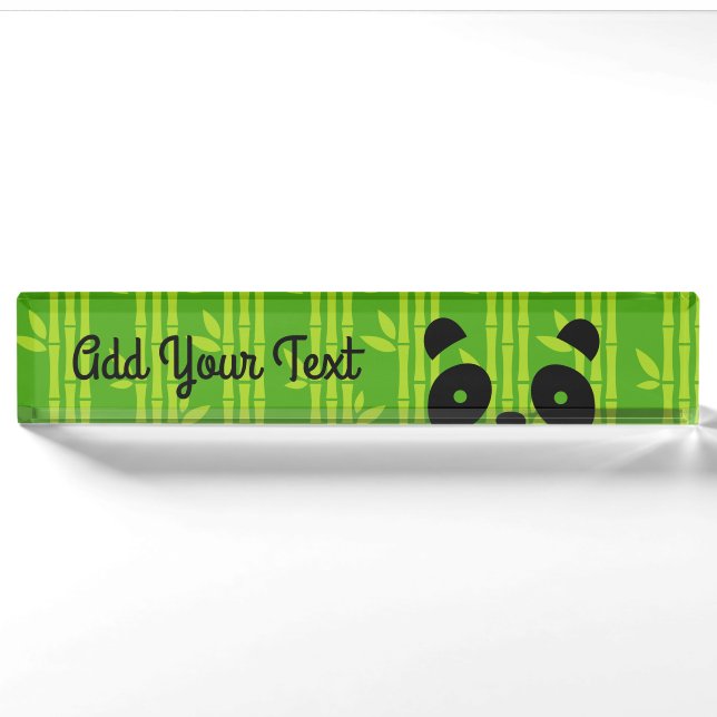 panda_bamboo nameplate (Front)