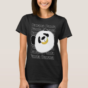 Panda Banana Happy Smile T-Shirt