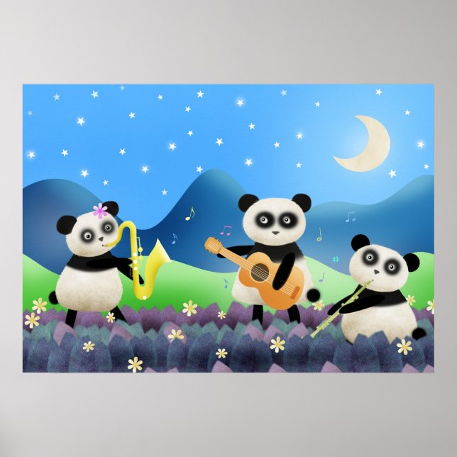 Panda Band - affiche (Devant)