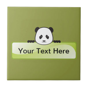Panda Banner Tile
