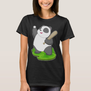 Panda Baseball Baseball bat T-Shirt