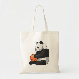 Panda Basketball player Basketball Tote Bag
