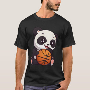 Panda Basketball Player Basketballer T-Shirt