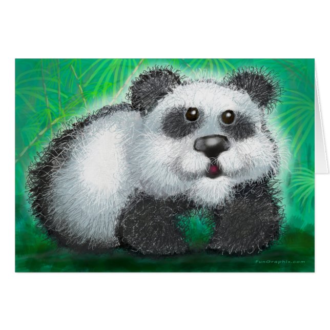 Panda Bear (Front Horizontal)