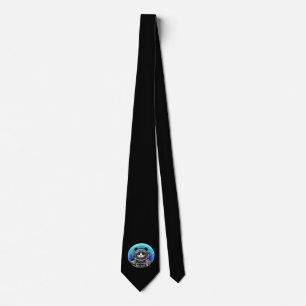 Panda Bear Astronaut Tie