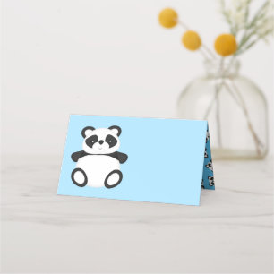 Panda Bear Baby Shower Place Card