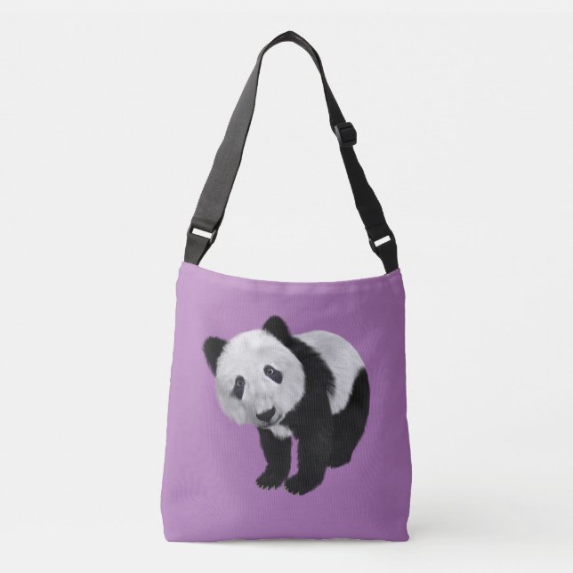 PANDA BEAR BAG TOTE PURSE (Front)