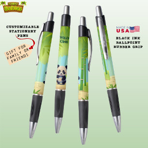 Panda Bear, Bamboo Forest Wildlife Animal 🐼🎁 Pen