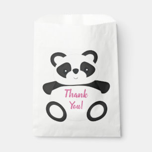 Panda Bear Birthday Party Favour Bag